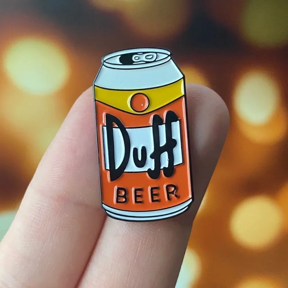 Duff Beer Enamel Pin/ Brooch Lapel
